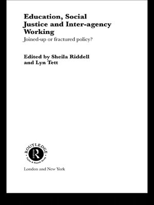 cover image of Education, Social Justice and Inter-Agency Working